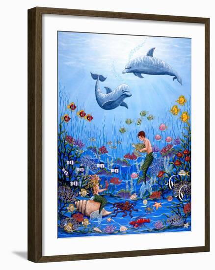 Fantasea-Sheila Lee-Framed Giclee Print