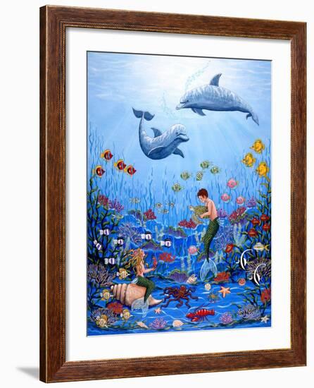 Fantasea-Sheila Lee-Framed Giclee Print