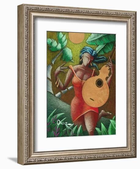 Fantasia Boricua-Oscar Ortiz-Framed Giclee Print