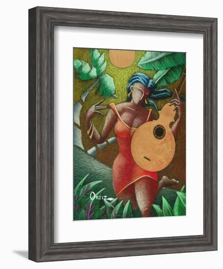 Fantasia Boricua-Oscar Ortiz-Framed Giclee Print