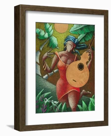 Fantasia Boricua-Oscar Ortiz-Framed Giclee Print