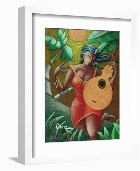 Fantasia Boricua-Oscar Ortiz-Framed Giclee Print