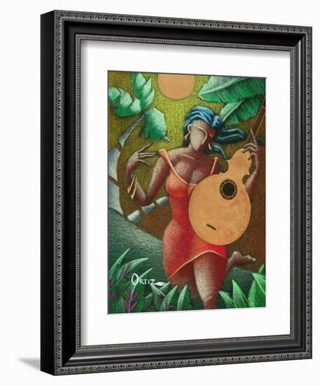 Fantasia Boricua-Oscar Ortiz-Framed Giclee Print