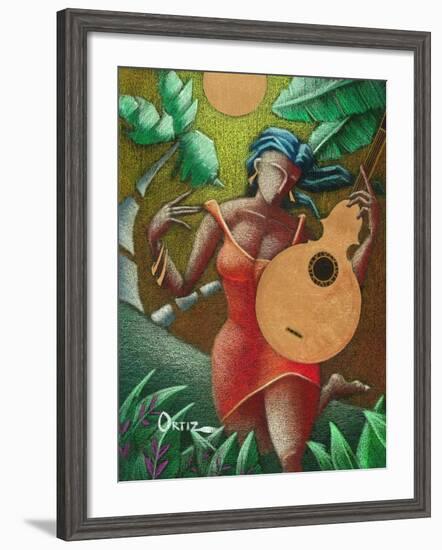 Fantasia Boricua-Oscar Ortiz-Framed Giclee Print