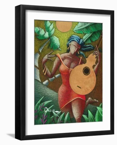 Fantasia Boricua-Oscar Ortiz-Framed Giclee Print