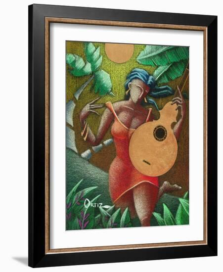 Fantasia Boricua-Oscar Ortiz-Framed Giclee Print