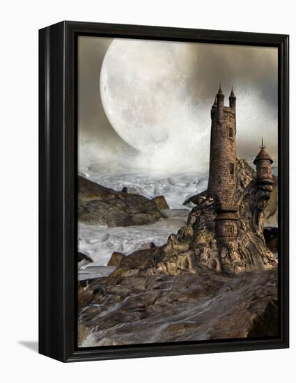 Fantastic Castle-justdd-Framed Stretched Canvas