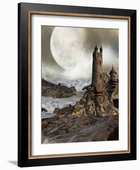 Fantastic Castle-justdd-Framed Premium Giclee Print