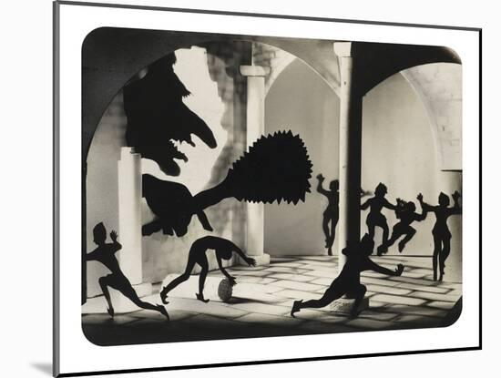 Fantastic Figures, Possibly 1920S (Gelatin Silver Print)-Bernard Alfieri-Mounted Giclee Print