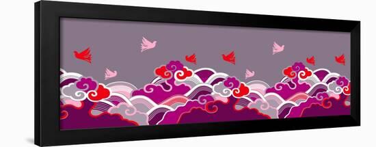 Fantastic Flight Violet-null-Framed Giclee Print