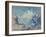 Fantastic Mountainous Landscape with a Starry Sky-Robert Caney-Framed Giclee Print