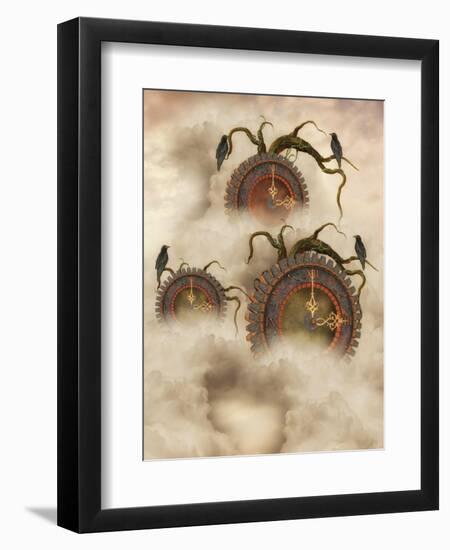 Fantasy Background-justdd-Framed Art Print