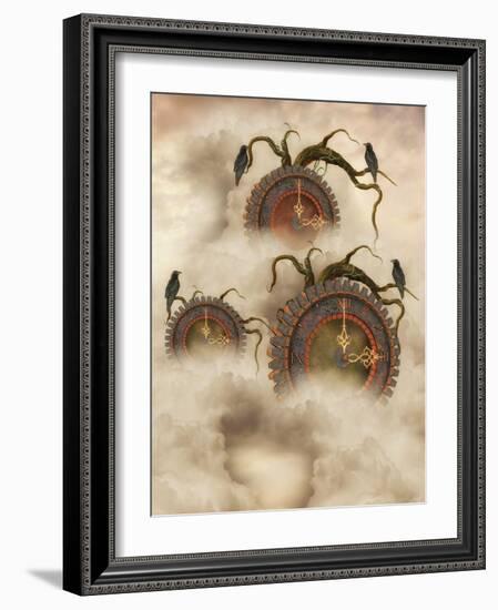 Fantasy Background-justdd-Framed Art Print