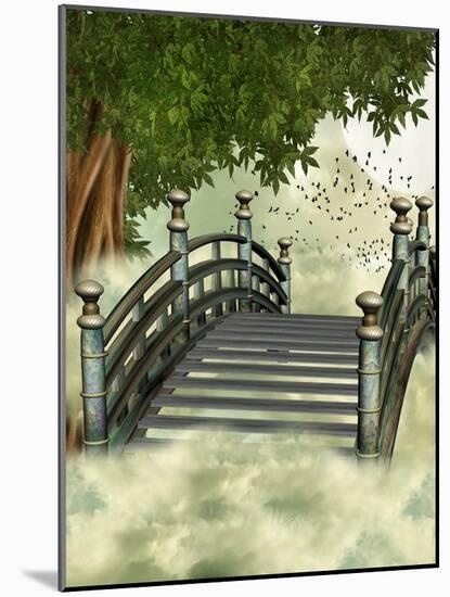 Fantasy Bridge-justdd-Mounted Art Print