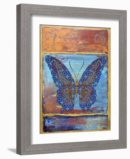 Fantasy Butterfly-2-Jean Plout-Framed Giclee Print