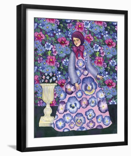 Fantasy Florals - Bloom-Erika Greenfield-Framed Giclee Print