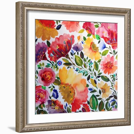 Fantasy Garden-Kim Parker-Framed Giclee Print