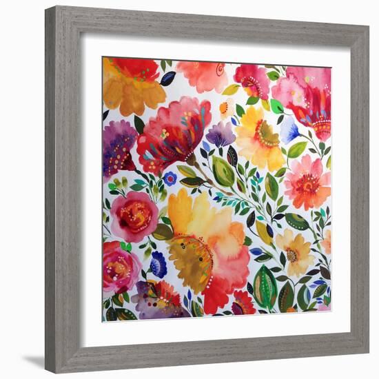 Fantasy Garden-Kim Parker-Framed Giclee Print