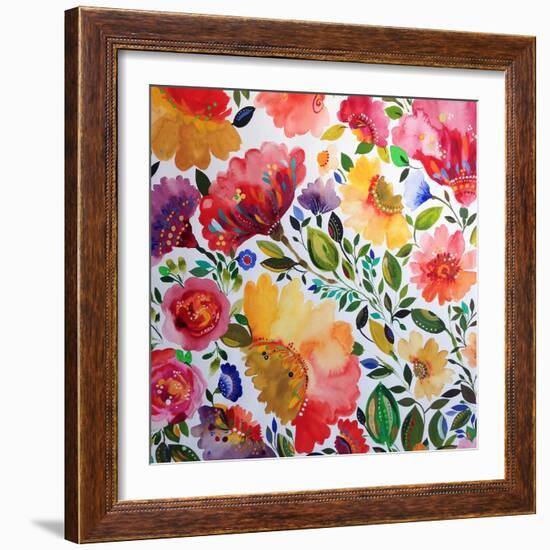 Fantasy Garden-Kim Parker-Framed Giclee Print