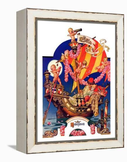 "Fantasy Honeymoon,"June 20, 1936-Joseph Christian Leyendecker-Framed Premier Image Canvas