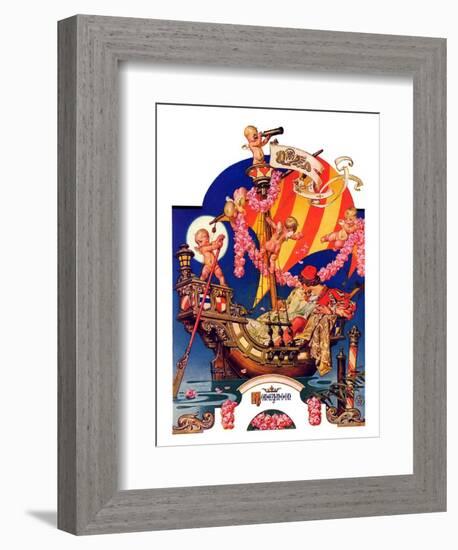 "Fantasy Honeymoon,"June 20, 1936-Joseph Christian Leyendecker-Framed Giclee Print