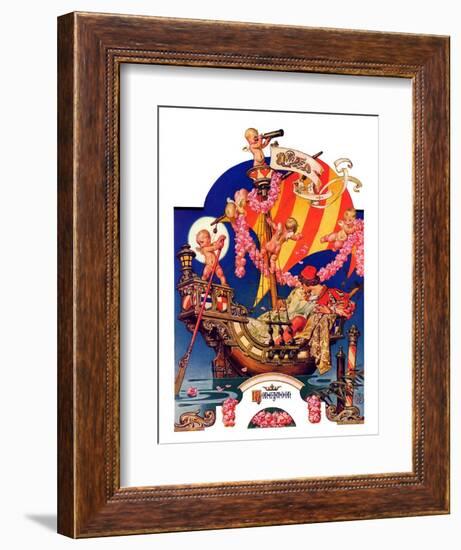 "Fantasy Honeymoon,"June 20, 1936-Joseph Christian Leyendecker-Framed Giclee Print