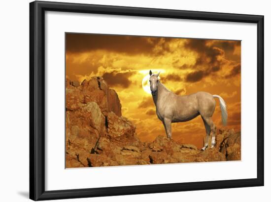 Fantasy Horses 04-Bob Langrish-Framed Photographic Print