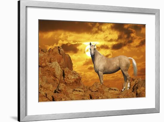 Fantasy Horses 04-Bob Langrish-Framed Photographic Print