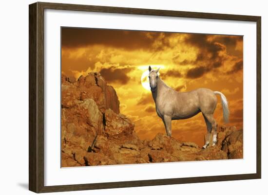 Fantasy Horses 04-Bob Langrish-Framed Photographic Print