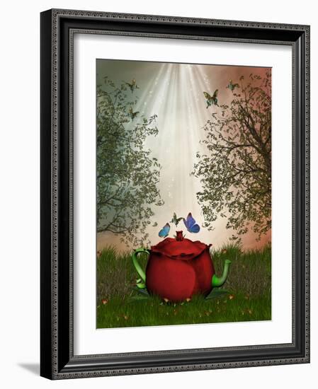 Fantasy Landscape-justdd-Framed Art Print