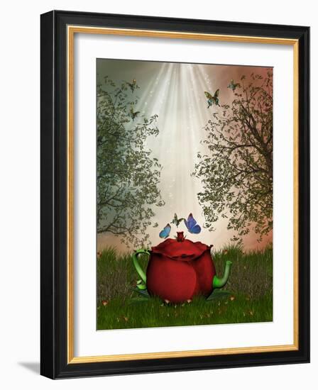 Fantasy Landscape-justdd-Framed Art Print