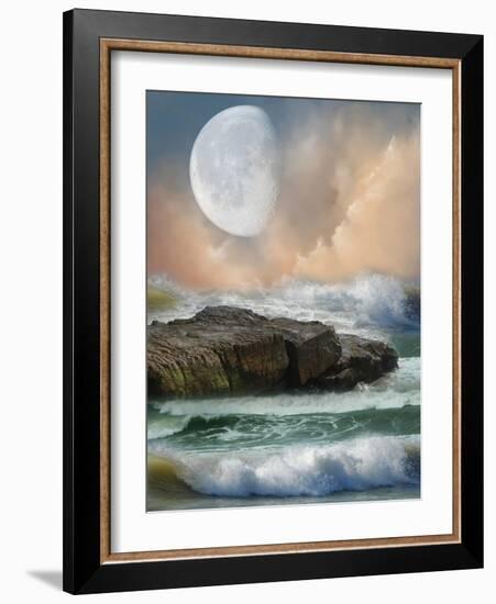 Fantasy Landscape-justdd-Framed Art Print