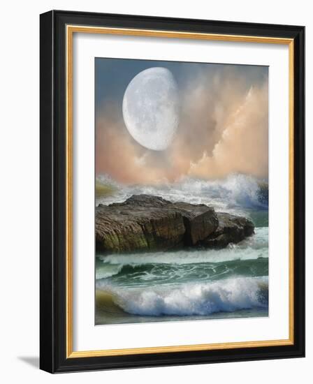 Fantasy Landscape-justdd-Framed Art Print