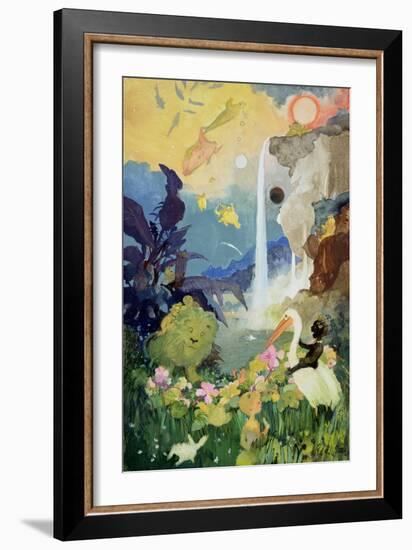 Fantasy Nature Scene-George Adamson-Framed Giclee Print