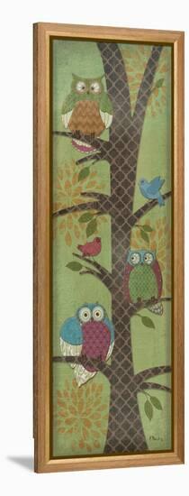 Fantasy Owls Panel I-Paul Brent-Framed Stretched Canvas