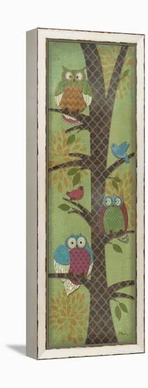 Fantasy Owls Panel I-Paul Brent-Framed Stretched Canvas