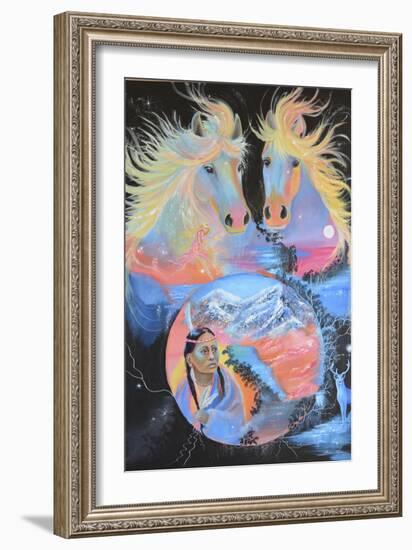 Fantasy Reality-Sue Clyne-Framed Giclee Print