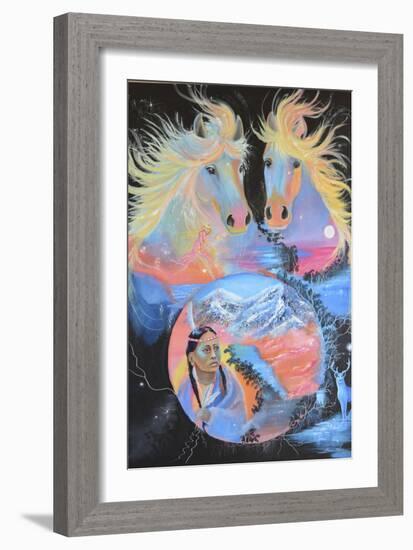 Fantasy Reality-Sue Clyne-Framed Giclee Print