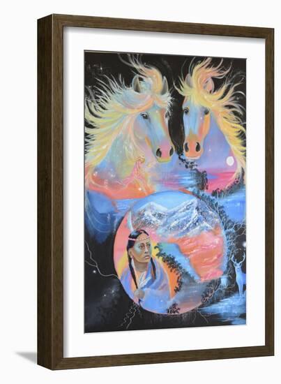 Fantasy Reality-Sue Clyne-Framed Giclee Print