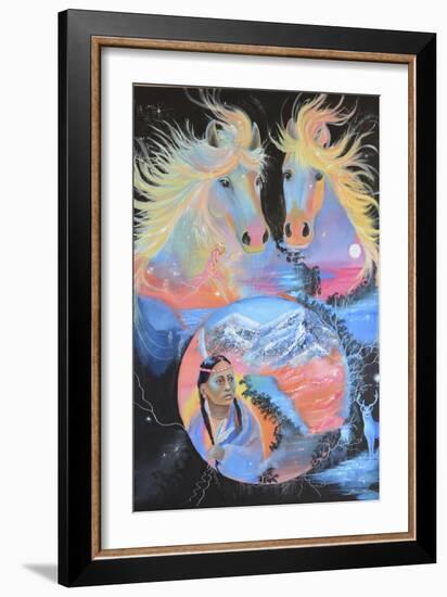 Fantasy Reality-Sue Clyne-Framed Giclee Print