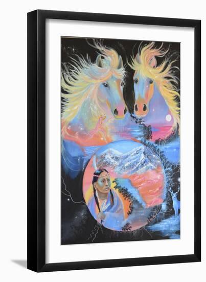 Fantasy Reality-Sue Clyne-Framed Giclee Print