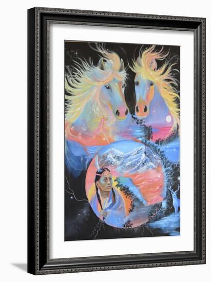 Fantasy Reality-Sue Clyne-Framed Giclee Print