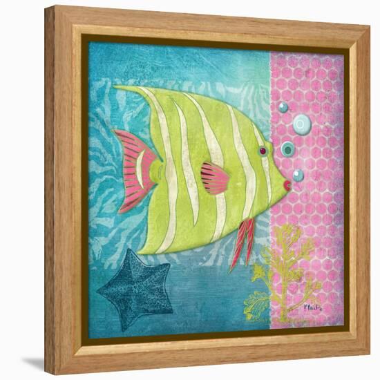 Fantasy Reef II-Paul Brent-Framed Stretched Canvas