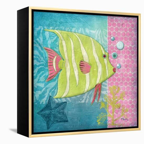 Fantasy Reef II-Paul Brent-Framed Stretched Canvas