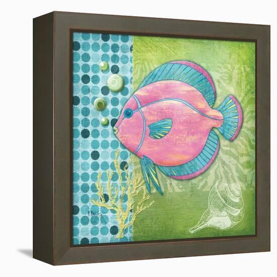 Fantasy Reef III-Paul Brent-Framed Stretched Canvas