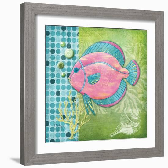 Fantasy Reef III-Paul Brent-Framed Art Print