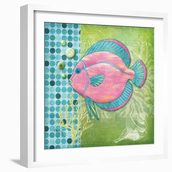 Fantasy Reef III-Paul Brent-Framed Art Print