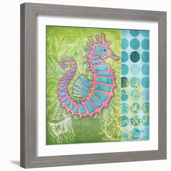 Fantasy Reef IV-Paul Brent-Framed Art Print