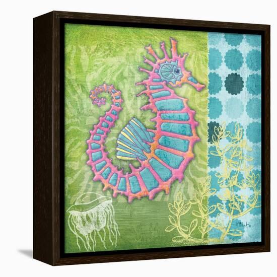 Fantasy Reef IV-Paul Brent-Framed Stretched Canvas