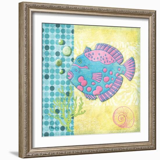 Fantasy Reef V-Paul Brent-Framed Art Print